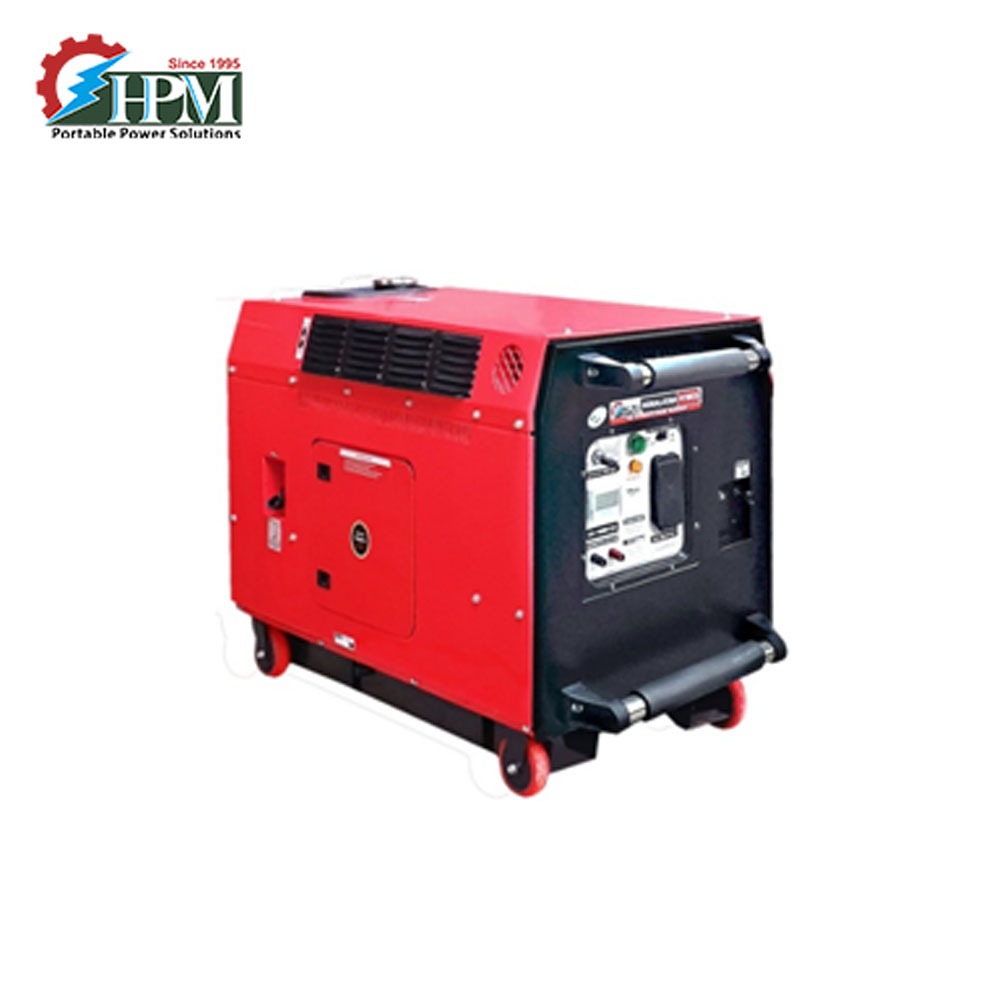 Silent Portable & Powerful 9 KVA  Generators with lpg  model- Silent GE-9000RSi